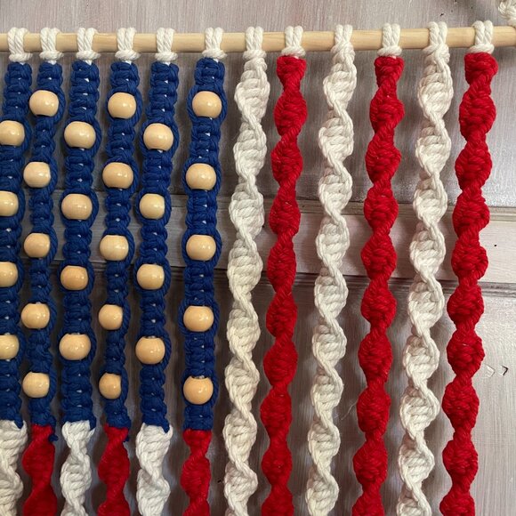 Macrame Wall Hanging - Picture 3 of 5